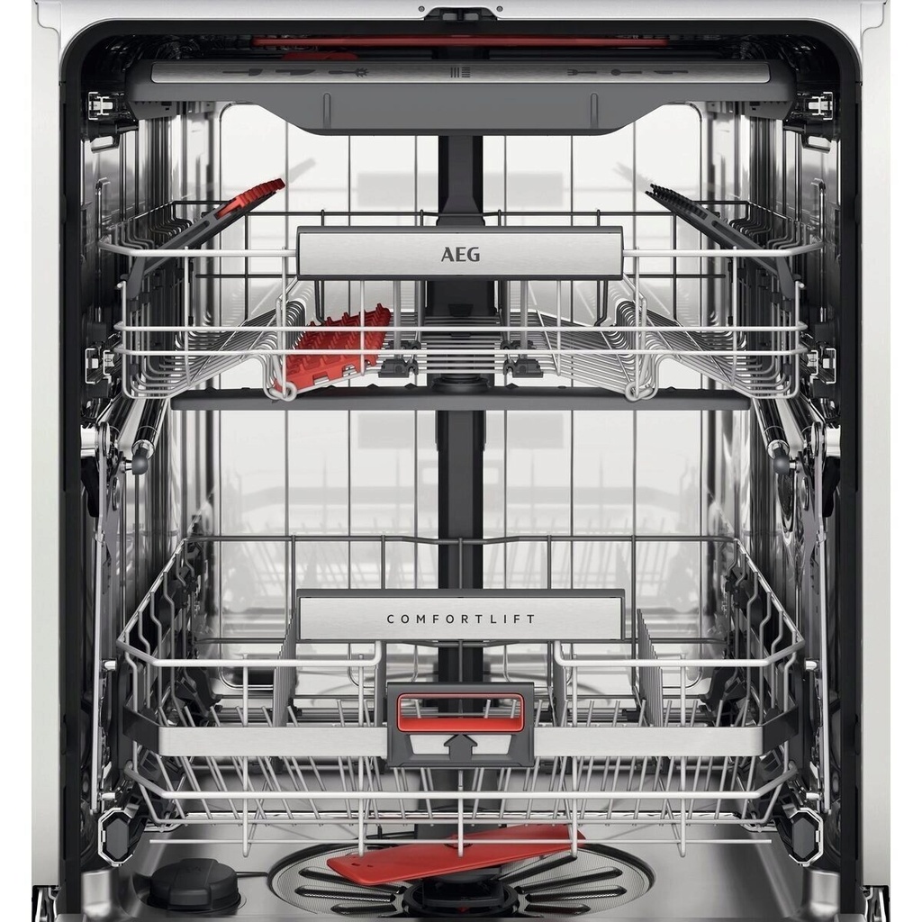 AEG FSE96808P, lavavajillas integrable, 60cm, ComfortLift, serie 9000, 14 cubiertos, clase A