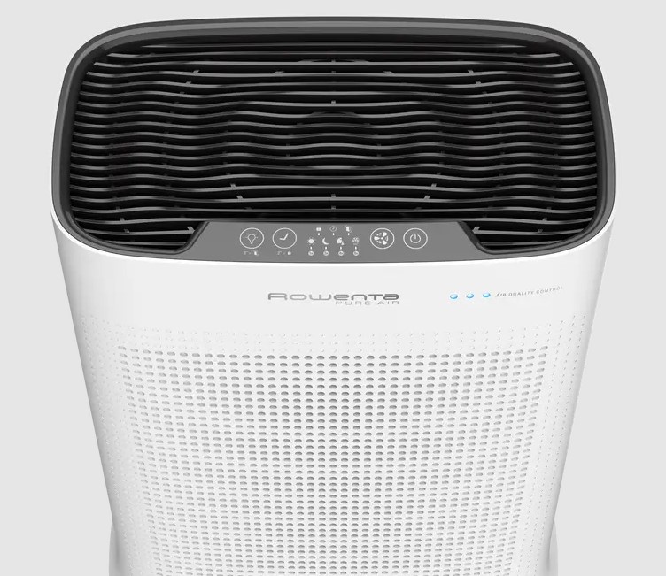 Rowenta Pu3040F0, purificador de aire, 120 m², modo automático día y noche, blanco