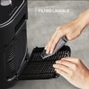 Rowenta SO9266F0, Eco Safe, Calefactor Cerámico, 2000W, Negro