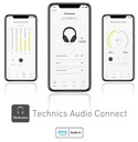 Technics EAH-A800, auriculares inalámbricos, cancelación de ruido y micrófono, autonomía 50h