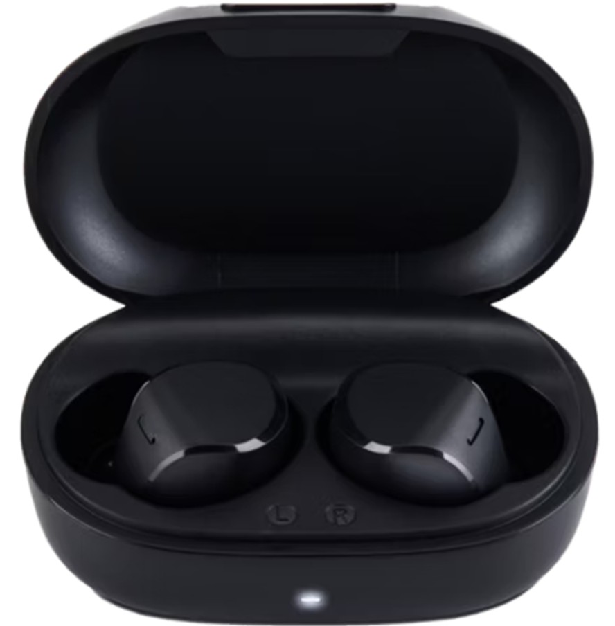 Panasonic RZ-B120W, auriculares inalámbricos, Bluetooth, autonomía 26h, control por voz y táctil, IPX4, negro