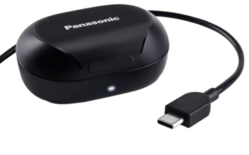 Panasonic RZ-B120W, auriculares inalámbricos, Bluetooth, autonomía 26h, control por voz y táctil, IPX4, negro