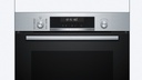 Bosch HBG578ES3, horno pirolítico, 60x60cm, AirFry, 3D Hotair, serie 6, inox, clase A+