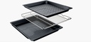 Bosch HBG578ES3, horno pirolítico, 60x60cm, AirFry, 3D Hotair, serie 6, inox, clase A+