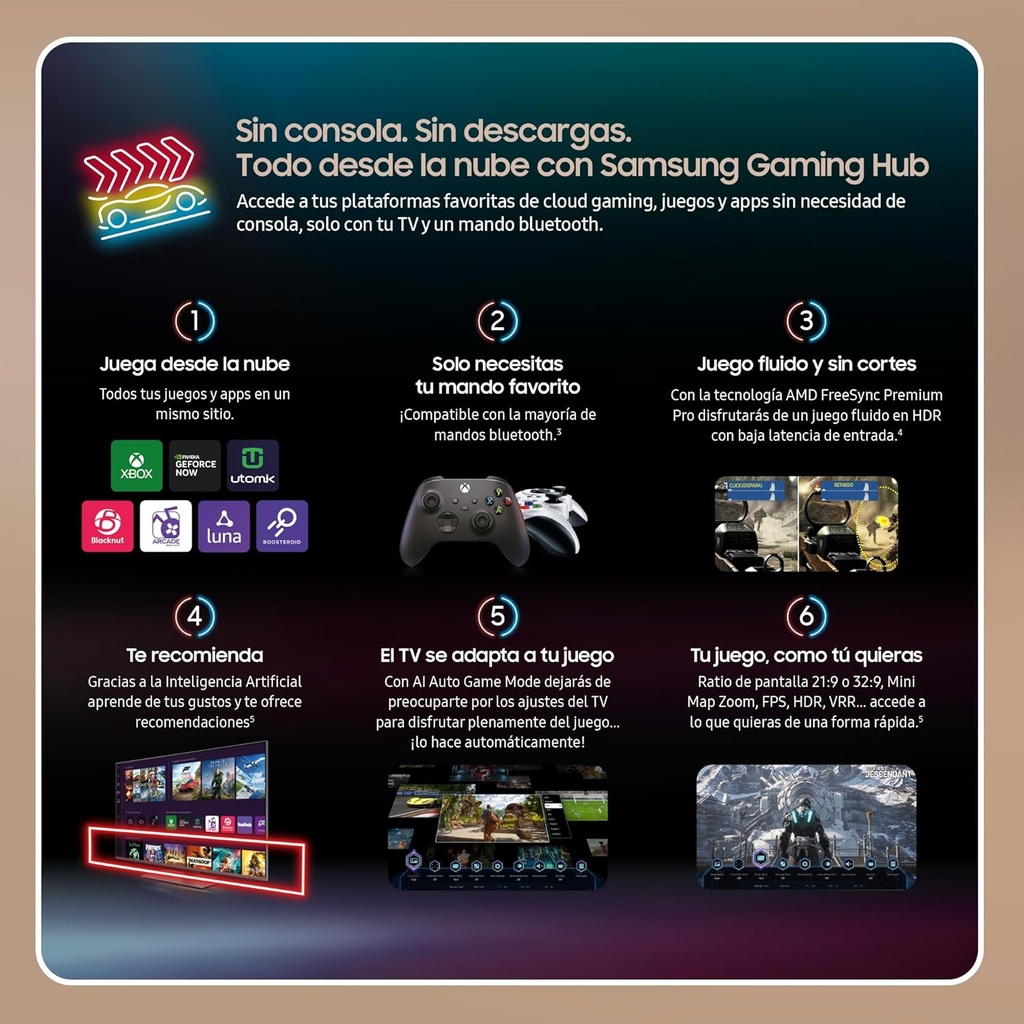 Samsung TU65DU7105, Crystal UHD 65", 4K Tizen OS, Smart TV