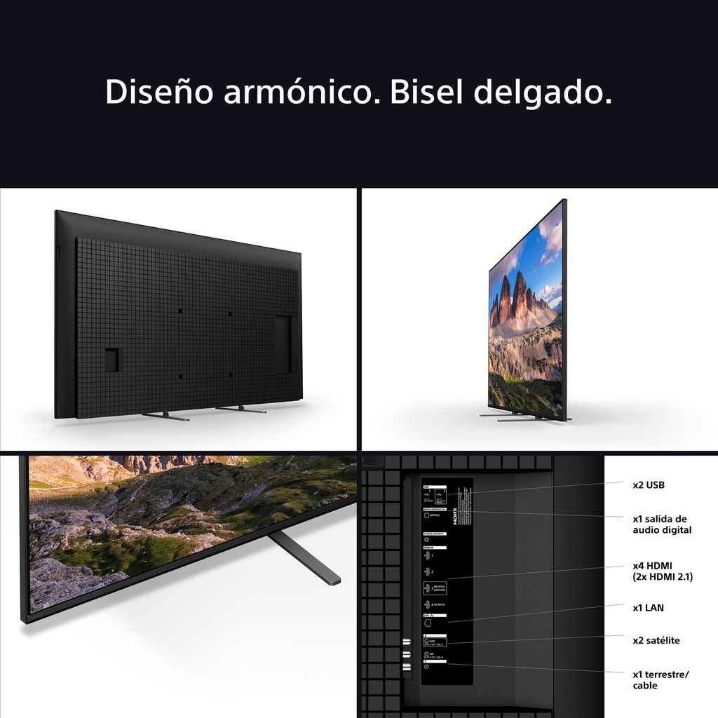 Sony K55XR5, Bravia 5, Mini LED, 55", 4K Ultra HD, HDR, Google TV