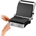 Braun CG7020, multigrill 7, 2000W, bandeja recogegrasa, controles de temperatura independientes, inox