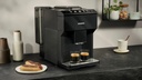 Siemens TP511R09, cafetera superautomática, EQ500, negro, depósito de agua extraíble