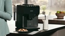 Siemens TP511R09, cafetera superautomática, EQ500, negro, depósito de agua extraíble