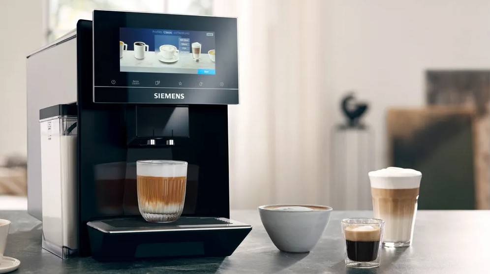 Siemens TQ903R09, cafetera superautomática, EQ900, negro, depósito de agua extraíble