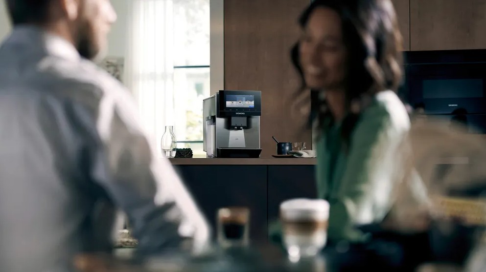Siemens TQ903R03, cafetera superautomática EQ900, acero inox, depósito de agua extraíble