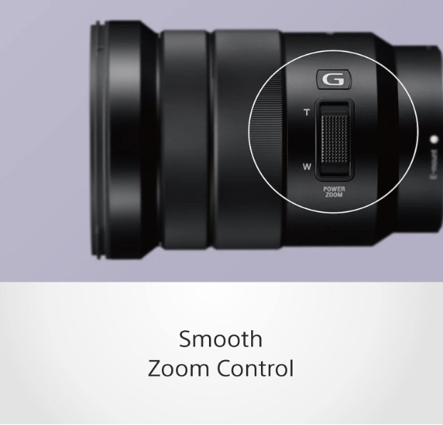 Sony SELP18105G E PZ 18-105mm f/4.0 G - APS-C, Zoom Eléctrico