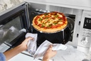 Panasonic NN-CD88, microondas con función horno y Airfryer, 1300W, 34L, inox