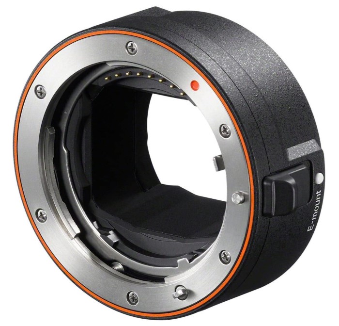 Sony Adaptador de montaje en A de marco completo LA-EA5-35 mm para cuerpos con montura en E