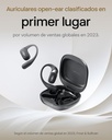 Auriculares conducción aérea, Shokz OpenFit, Tecnología Open-Ear, Graves potentes, Llamadas nítidas, Batería hasta 28h de uso