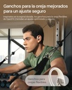 Auriculares conducción aérea, Shokz OpenFit, Tecnología Open-Ear, Graves potentes, Llamadas nítidas, Batería hasta 28h de uso