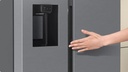 Samsung RS90F64EETEF, frigorífico americano, 178x81cm, dispensador de agua y hielo, inox, clase E