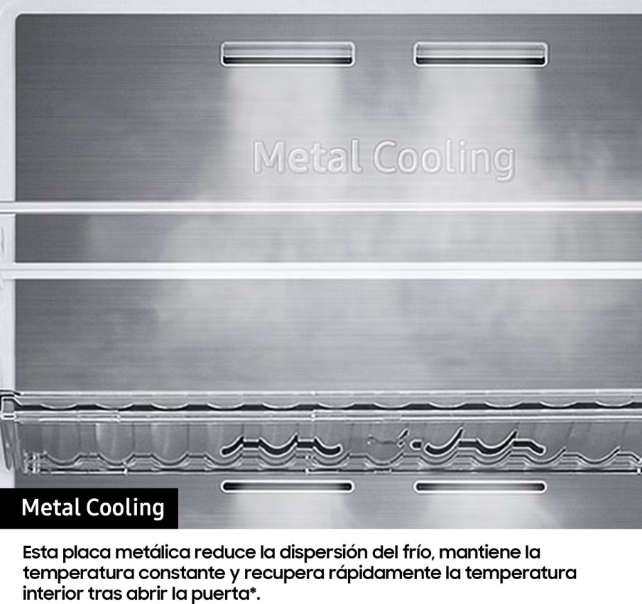 Samsung RS90F64EETEF, frigorífico americano, 178x81cm, dispensador de agua y hielo, inox, clase E