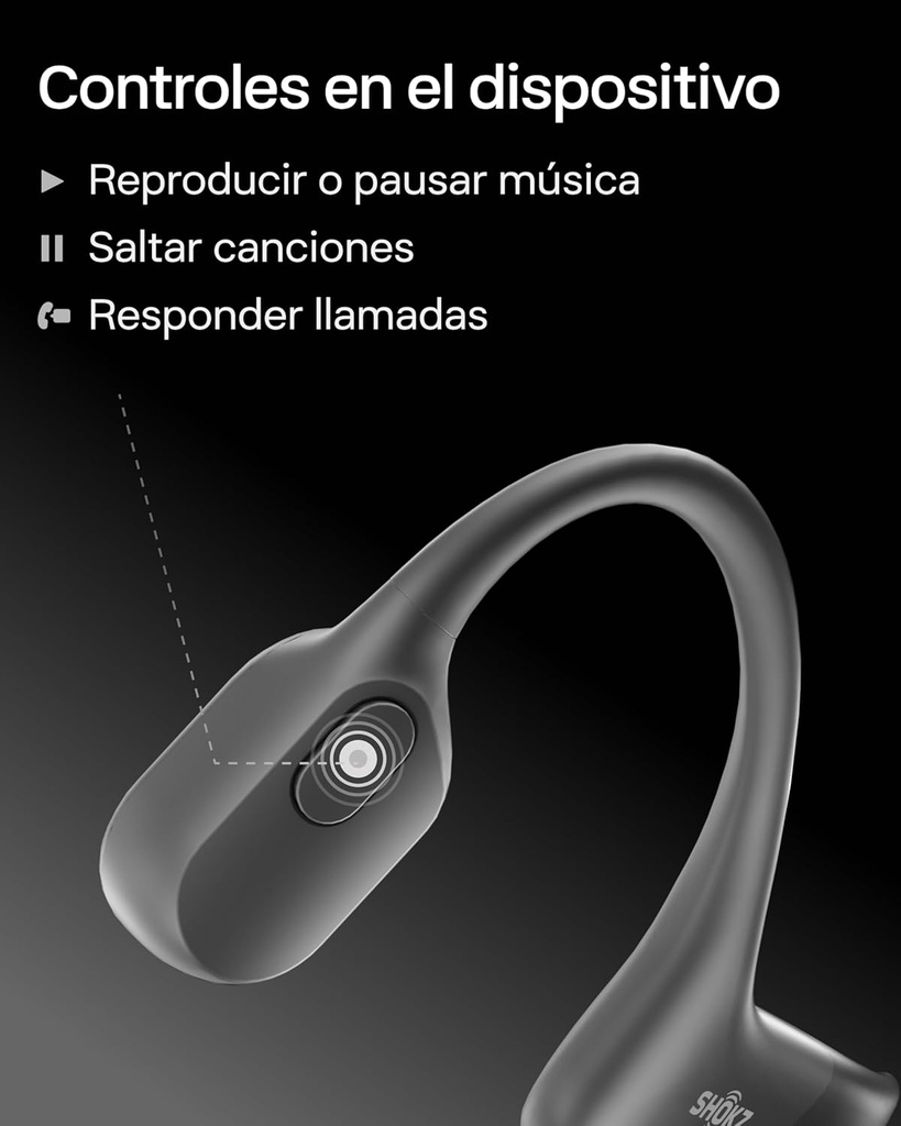 Auriculares conducción ósea, Shokz OpenRun,
