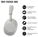 Sony WH-1000XM6, auriculares inalámbricos con Noise Cancelling, autonomía 30h,
