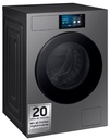Samsung WF90F09C4SU3, lavadora de carga frontal, 9kg, 1400rpm, autodosificación, grafito, clase A