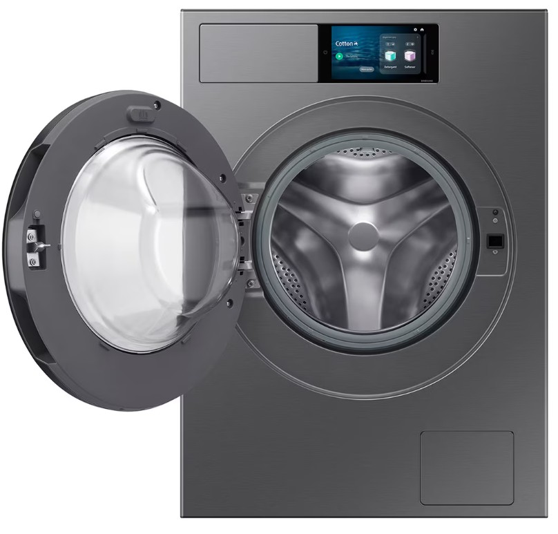 Samsung WF90F09C4SU3, lavadora de carga frontal, 9kg, 1400rpm, autodosificación, grafito, clase A