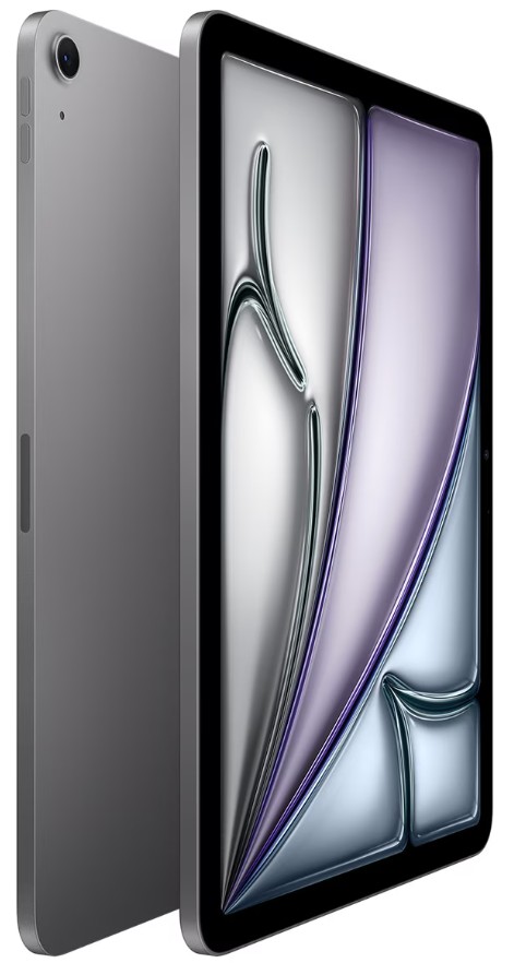 Apple iPad Air, 2024, 11", Chip M2, 128GB, Wi-Fi, pantalla Liquid Retina, color gris espacial