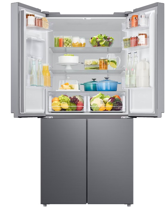 Samsung RF48A401EM9, frigorífico americano, 179 x 74cm, NoFrost, dispensador de agua, Twin Cooling Plus, inox, clase E