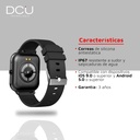 Smartwatch Curved Glass PRO Negro