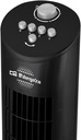 Orbegozo TW0800, torre de ventilación, 60W, 3 velocidades, negro