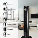 Orbegozo TW0800, torre de ventilación, 60W, 3 velocidades, negro