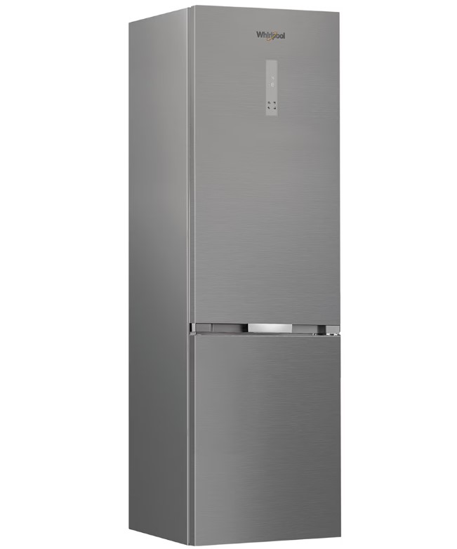 Whirlpool WHK 26404 XP7E, frigorífico combi, Dual No Frost, 249l, 203.5x59.7, color inox, clase B