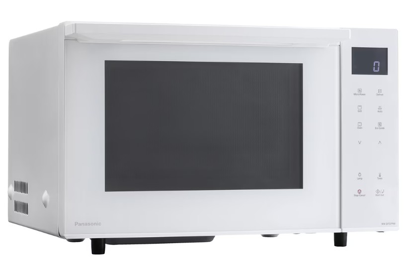 Panasonic NN-DF37PWEPG Horno Microondas y Grill, 1000W, 23L, Inverter, Modo Eco Combi, Plato no Giratorio