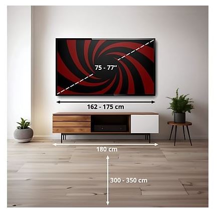 LG OLED77M59LA, Signature OLED TV Inalámbrico 77", a11 Gen2, 4K Ultra HD,  144Hz, webOS 25