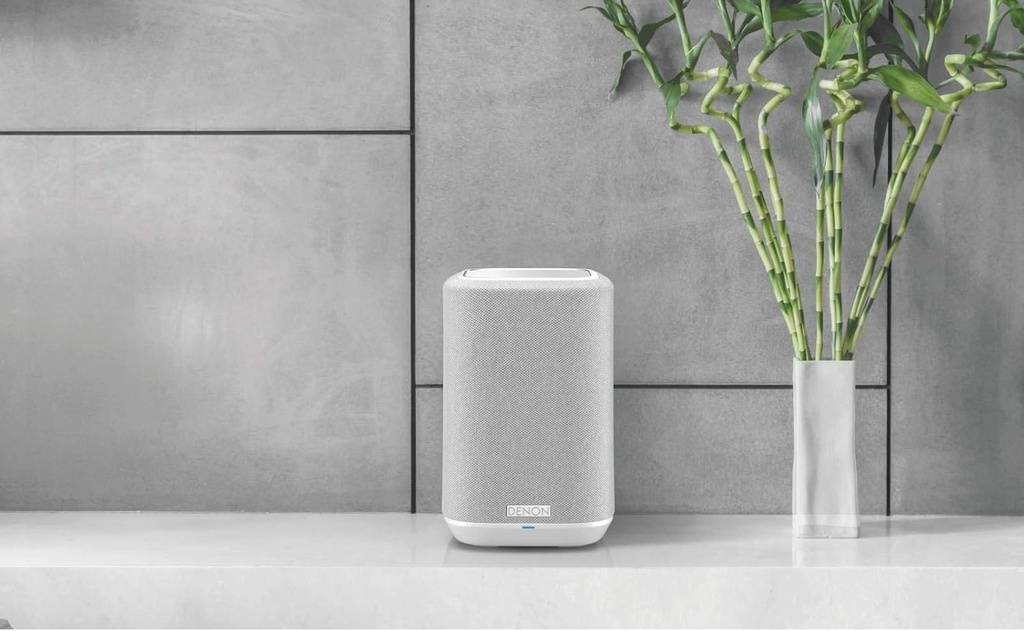 DENON Home 150, Altavoz multiroom con Sistema HEOS Integrado y Control por Voz, Amazon Alexa, Google Assistant, Apple Siri