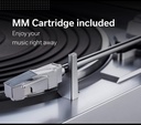 DENON DP-29F, Giradiscos HiFi con Previo Phono incluido, tamaño MIDI, tracción por correa