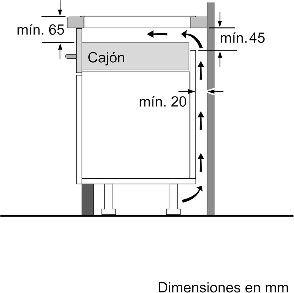 Balay 3EB967FR, Placa inducción 3 zonas, 32 cm, 7400W, negro