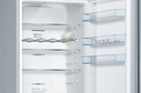 Bosch KGN39VIEB, Frigorífico combinado de libre instalación 203 x 60 cm Acero antihuellas, Total NoFrost