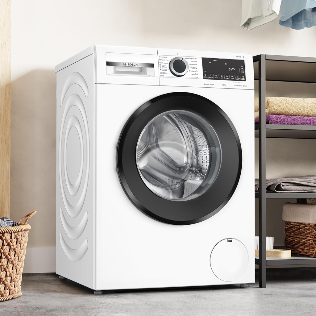 Bosch WGG254Z5ES, Lavadora de carga frontal, Serie 6, 10 kg, máx. 1400 r.p.m.