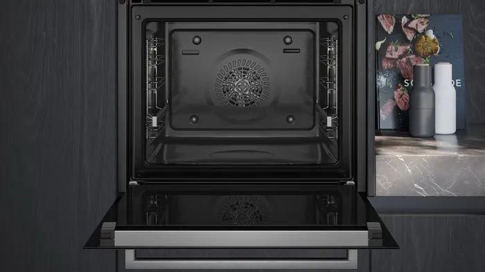 Siemens HB372AES3, Horno pirolítico iQ300 60 x 60 cm Acero inoxidable