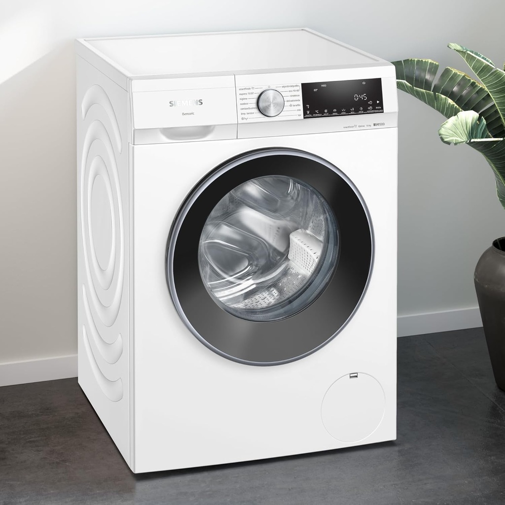 Siemens WG54G2Z1ES, Lavadora de carga frontal 10 kg máx. 1400 rpm, iQ500, libre instalación, blanco