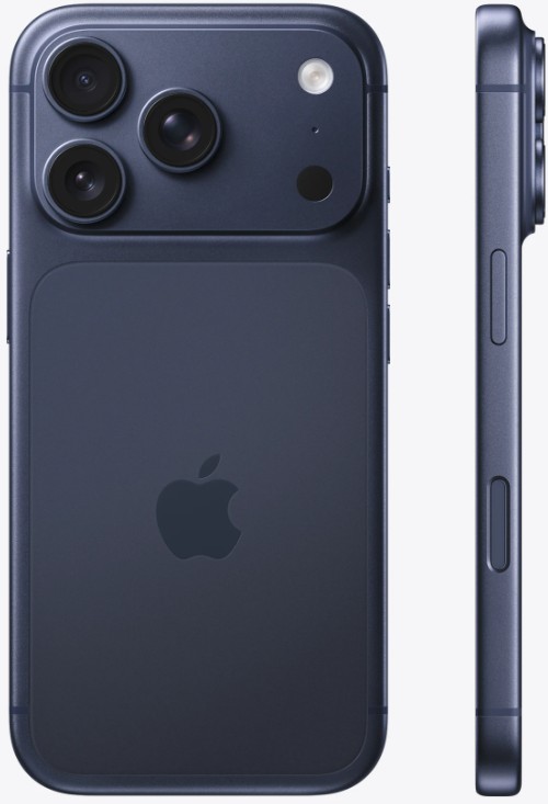 Apple iPhone 17 Pro, pantalla Pro Motion 6,3" 120Hz Ceramic Shield 2, Chip A19 Pro, iOS