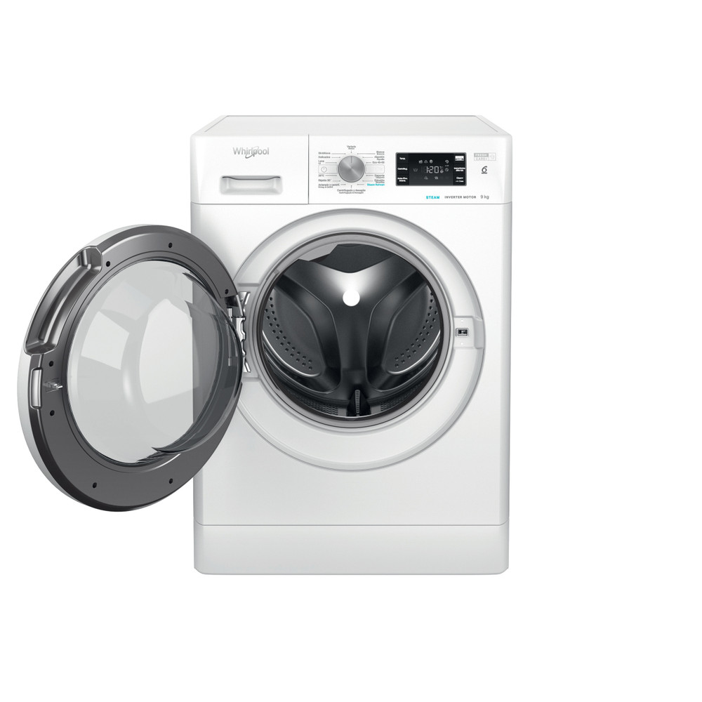 Whirlpool FFB 9489 WV SPT, Lavadora carga frontal de libre instalación 9,0kg