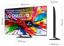 LG 55QNED93A6, TV QNED 55" MiniLed, 4K Ultra HD, 120Hz, webOS 25, procesador α8 AI Gen2, Smart TV