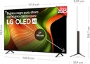 LG OLED77B54LA, TV OLED 77", 4K, 120Hz, Procesador 4K IA α8 Gen2, Smart TV