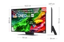 LG 50QNED87A6D, TV QNED 50'' MiniLed, 4K Ultra HD, 60Hz, webOS 25