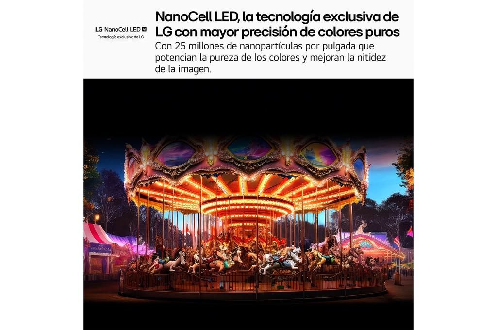 LG 86NANO81A6A, TV NanoCell 86", 4K Ultra HD, 60Hz, webOS 25