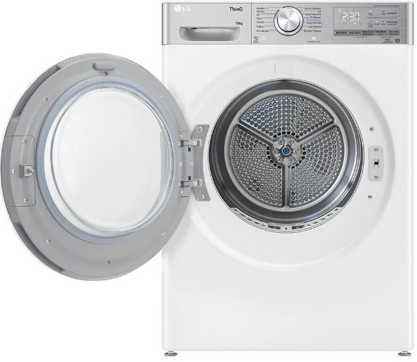 Secadora 10kg, C, con Bomba de calor Dual Inverter, Blanco, Serie 900