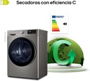 LG RH90V9PV2N, Secadora 9kg, A+++, con Bomba de calor Dual Inverter, Inox Antihuellas, Serie 900