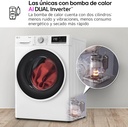 LG RH90V5AV6N, Secadora con Bomba de Calor Blanca A++, 9kg Dula Inverter